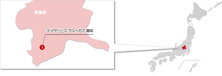 群馬県エリアマップ